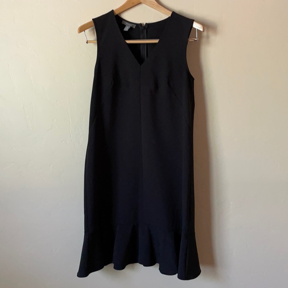 Muse little black dress with tulip hem size 8